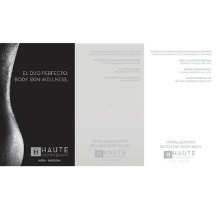  + POSTAL HYDRA REGENERATIVE REPAIRING BODY POLISH 10ML + HYDRA QUENCH RECOVERY BODY BALM 10ML - ENG